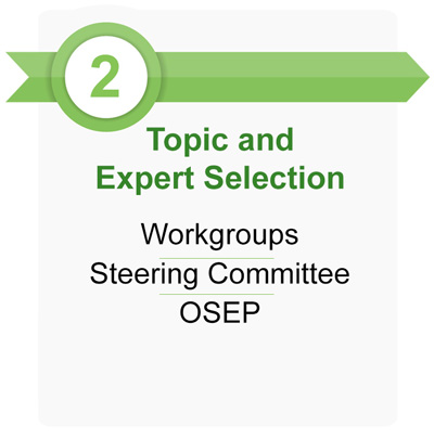 专题和专家选择、工作组、指导委员会OSEP